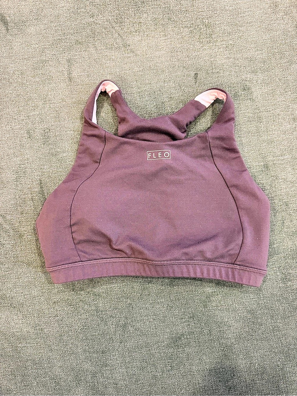 FLEO Jourdaine Sports Bra Gray (Castlerock) Size Small
